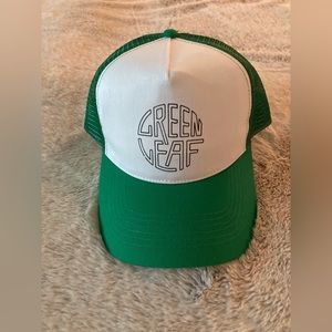 NWOT GREENLEAF Swedish Rock Band “Logo” Trucker Cap O/S